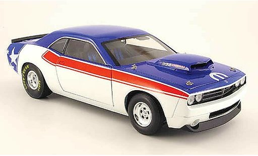 Dodge Challenger Super Stock 1/18 Highway 61 392 hemi rot weiss blau 2008 modellautos