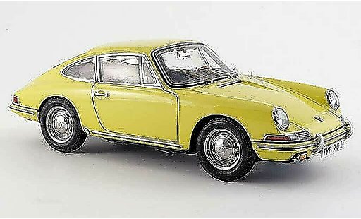 Porsche 911 1964 1/18 CMC (serie) cremegelb innenausstattung schwarz modellautos