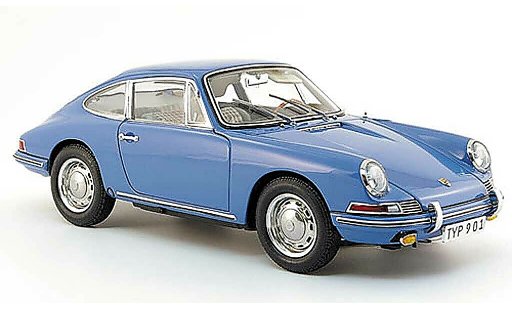 Porsche 911 1964 1/18 CMC (serie) blau innenausstattung grau modellautos