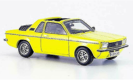 Opel Kadett C Aero 1/43 Neo gelb 1978 modellautos
