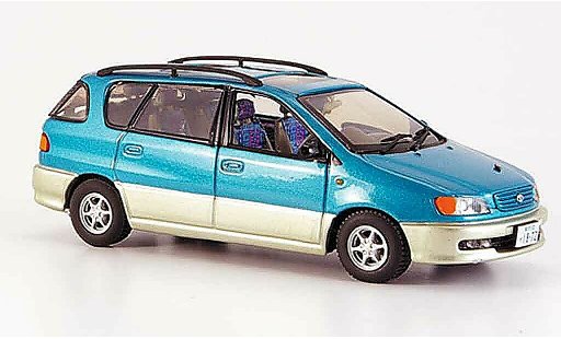 Toyota Ipsum Base 1/43 Vitesse gr&Atilde;&frac14;n grau metallisee 2002 modellautos