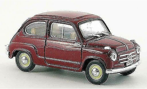 Fiat 600 Berlina 1/43 Brumm Polizia Stradale police 1955 modellautos