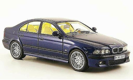 Bmw M5 berline 1/43 Neo E39 blau 2002 modellautos