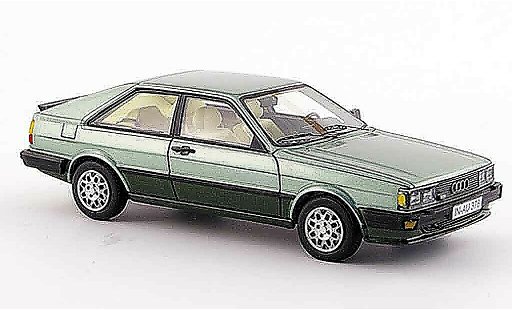 Audi Coupe GT coupe 1/43 Neo gr&Atilde;&frac14;n 1981 modellautos