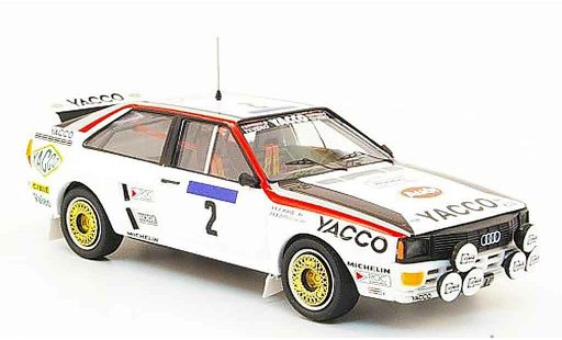 Audi Quattro coupe 1/43 Trofeu No.2 Yacco Tour de France Auto 1984 modellautos