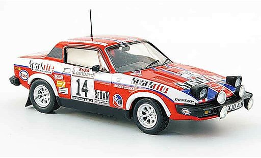Triumph TR7 1980 1/43 Trofeu No.14 Sparkrite Rally Schottland modellautos