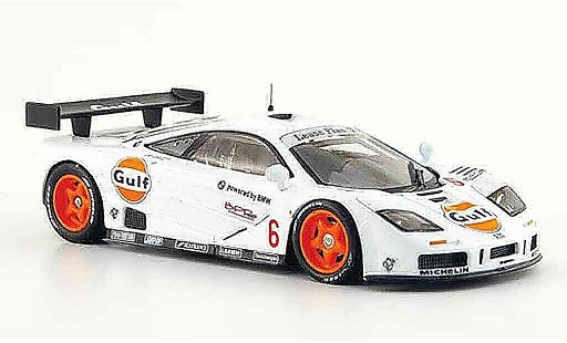 McLaren F1 GTR GTR 1/43 IXO No.6 Gulf BPR Paul Ricard 1996 modellautos