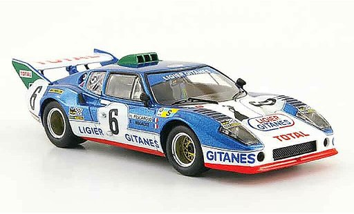 Ligier JS2 Base 1/43 IXO Ford No.6 Total 24h Le Mans 1975 modellautos