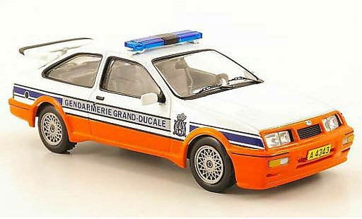 Ford Sierra Cosworth RS 1/43 IXO Gendarmerie Grand-Ducale (L) 1988 modellautos