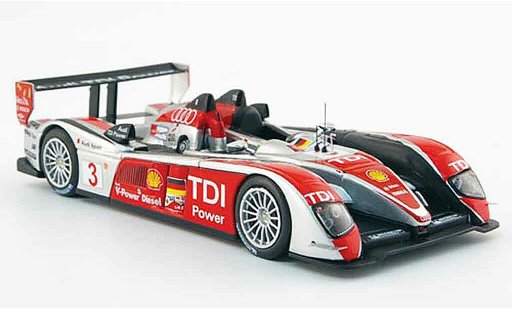 Audi R10 course 1/43 IXO 2008 TDI No.3 S 24h Le Mans modellautos
