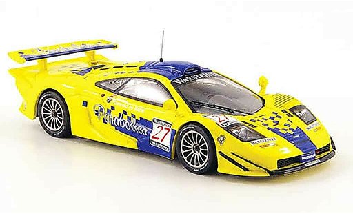 McLaren F1 GTR GTR 1/43 IXO No.27 Parabolica FIA GT Spa 1997 modellautos