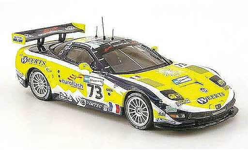 Chevrolet Corvette course 1/43 IXO C6 R No.73 24h Le Mans 2007 modellautos