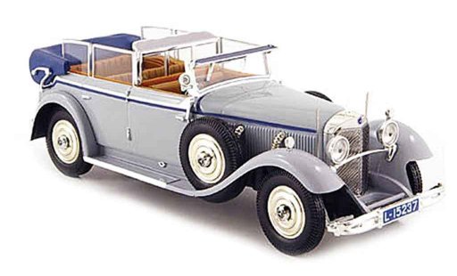 Mercedes 770 Cabriolet 1/43 IXO Grosser Cabrio F grau 1 modellautos