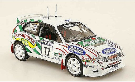 Toyota Corolla WRC 1/43 IXO No.17 Kesapoyta Rally Finland 2000 modellautos