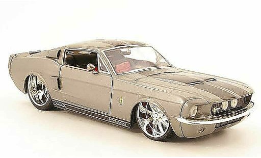 Shelby GT 500 1967 1/18 Jada Toys kr grau/schwarz modellautos
