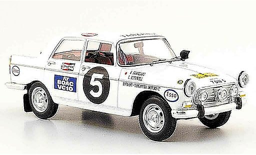 Peugeot 404 Berline 1/43 Norev Limousine no.5 east african safari rallye 1967 modellautos