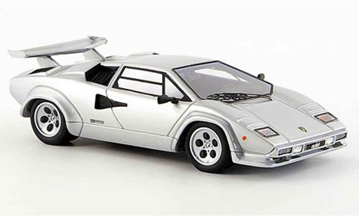 Lamborghini Countach LP 500 1/43 Look Smart s grau metallisee 1982 modellautos