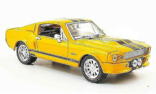 Shelby GT 500 1967 1/43 Yat Ming orange schwarz modellautos