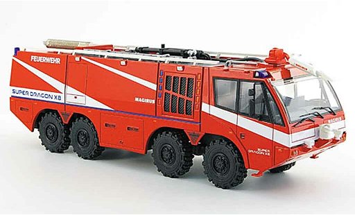Magirus X8 Base 1/43 Schuco Iveco Super Dragon Flugfeld Loschfahrzeug modellautos