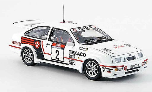 Ford Sierra Cosworth RS 1/43 Trofeu No.2 Texaco Tour de Corse 1987 modellautos