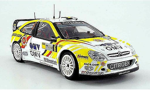 Citroen Xsara WRC 2007 1/18 Sun Star no.6 duval/pivato rallye allemagne modellautos