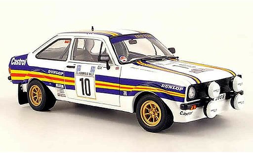 Ford Escort RS 1/18 Sun Star no.10 rothmans rallye akropolis 1980 modellautos
