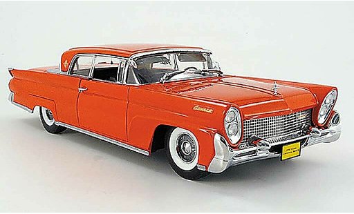 Lincoln Continental 1958 1/18 Sun Star mark iii hard top rot modellautos