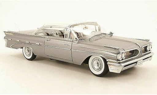 Pontiac Bonneville Hardtop 1/18 Sun Star hard top grau metallisee et beige 1959 modellautos