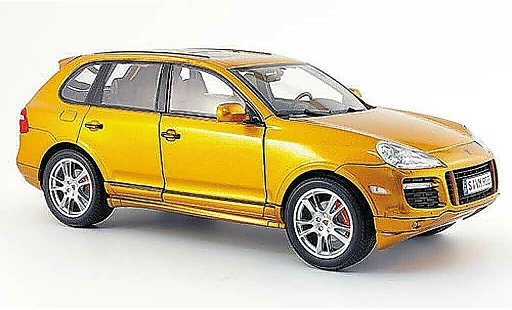 Porsche Cayenne GTS 1/18 Norev orange 2008 modellautos
