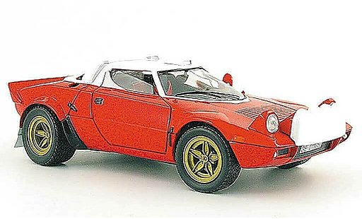 Lancia Stratos Stradale 1/18 Solido rot weiss strassenversion 1974 modellautos