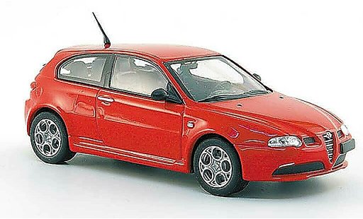 Alfa Romeo 147 gta 1/43 Solido rot 2002 modellautos