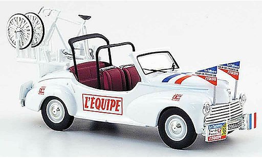 Peugeot 203 Berline 1/43 Norev assistance tour de france 1958 modellautos
