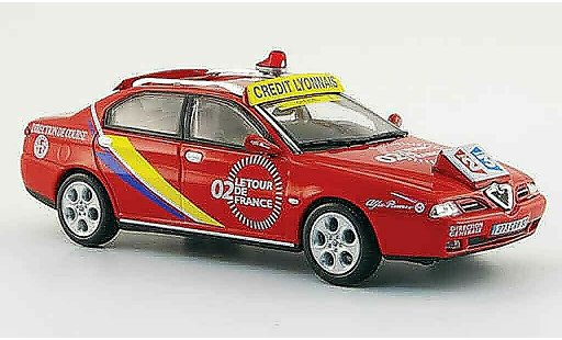 Alfa Romeo 166 berlina 1/43 Norev direction de course tour de france 2002 modellautos