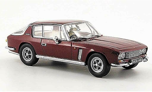 Jensen MK1 Base 1/43 Oxford Interceptor rot modellautos