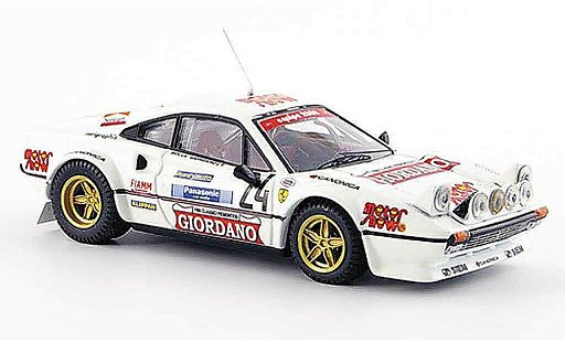Ferrari 308 GTB 1/43 Best gr. 4 rallye della luna no. 24 1980 modellautos