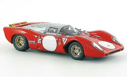 Ferrari 312 P 1/43 Best Coupe Monza Prova rot/grau 1969 modellautos