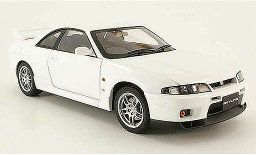 Nissan Skyline R33 1/18 Autoart gt-r v-spec weiss 1997 modellautos