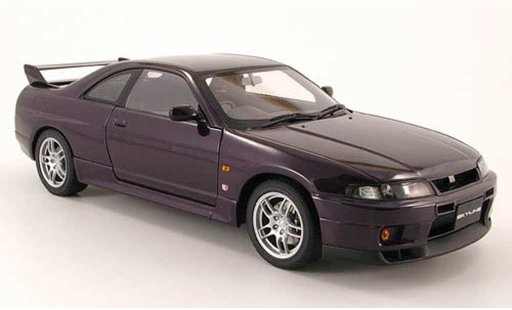 Nissan Skyline R33 1/18 Autoart gt-r v-spec lila 1997 modellautos