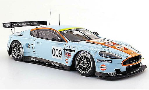 Aston Martin DBR9 gt1 1/18 Autoart no.009 gulf 24h le mans 2008 modellautos