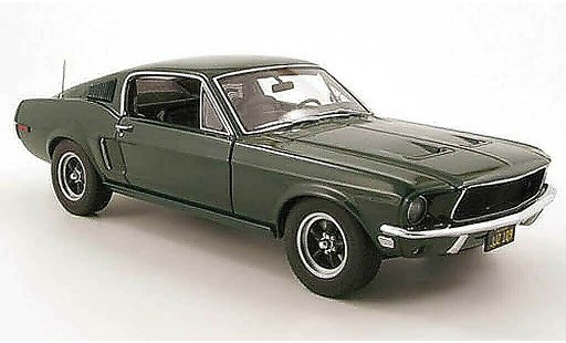 Ford Mustang Bullitt 1/18 Autoart gt version 1968 modellautos