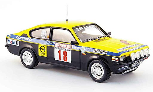 Opel Kadett GT 1/43 Trofeu e no.18 conrero elby rallye 1977 modellautos