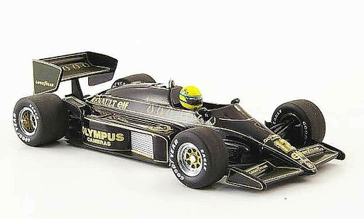 Renault F1 1985 1/43 Minichamps lotus 97t no.12 olympus a.senna saison modellautos