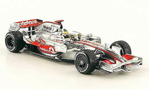 Mercedes F1 2008 1/43 Minichamps McLaren MP 4 23 No.22 Vodafone Weltmeister modellautos
