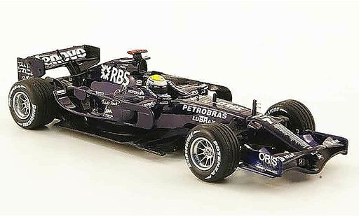 Toyota F1 Williams 1/43 Minichamps fw 30 no.7 test barcelona 2008 modellautos
