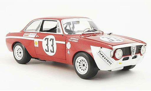 Alfa Romeo Giulia gt junior 1300 1/18 Minichamps GTA No.33 Hezemans/Van Lennep Jarama 1972 modellautos