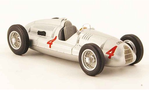 Auto Union Typ D course 1/43 Minichamps No.4 Sieger GP Britannien 1938 modellautos