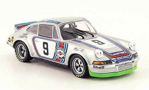 Porsche 911 RSR 1/43 Minichamps 3.0 No.9 Martini 6h Vallelunga 1973 modellautos