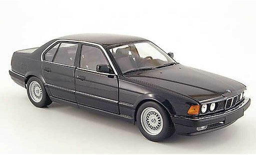Bmw 730 E32 1/18 Minichamps i schwarz 1986 modellautos
