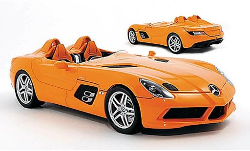 Mercedes SLR Stirling Moss 1/18 Minichamps (Z199) orange modellautos