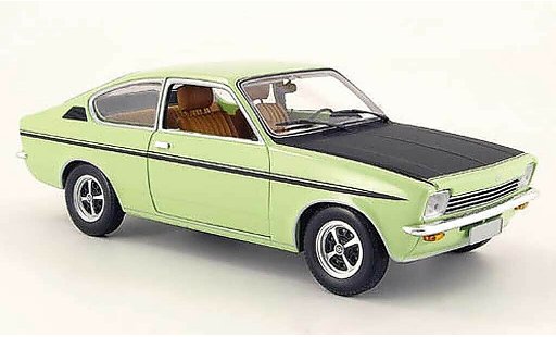 Opel Kadett C coupe 1/18 Minichamps c sr gr&Atilde;&frac14;n 1976 modellautos